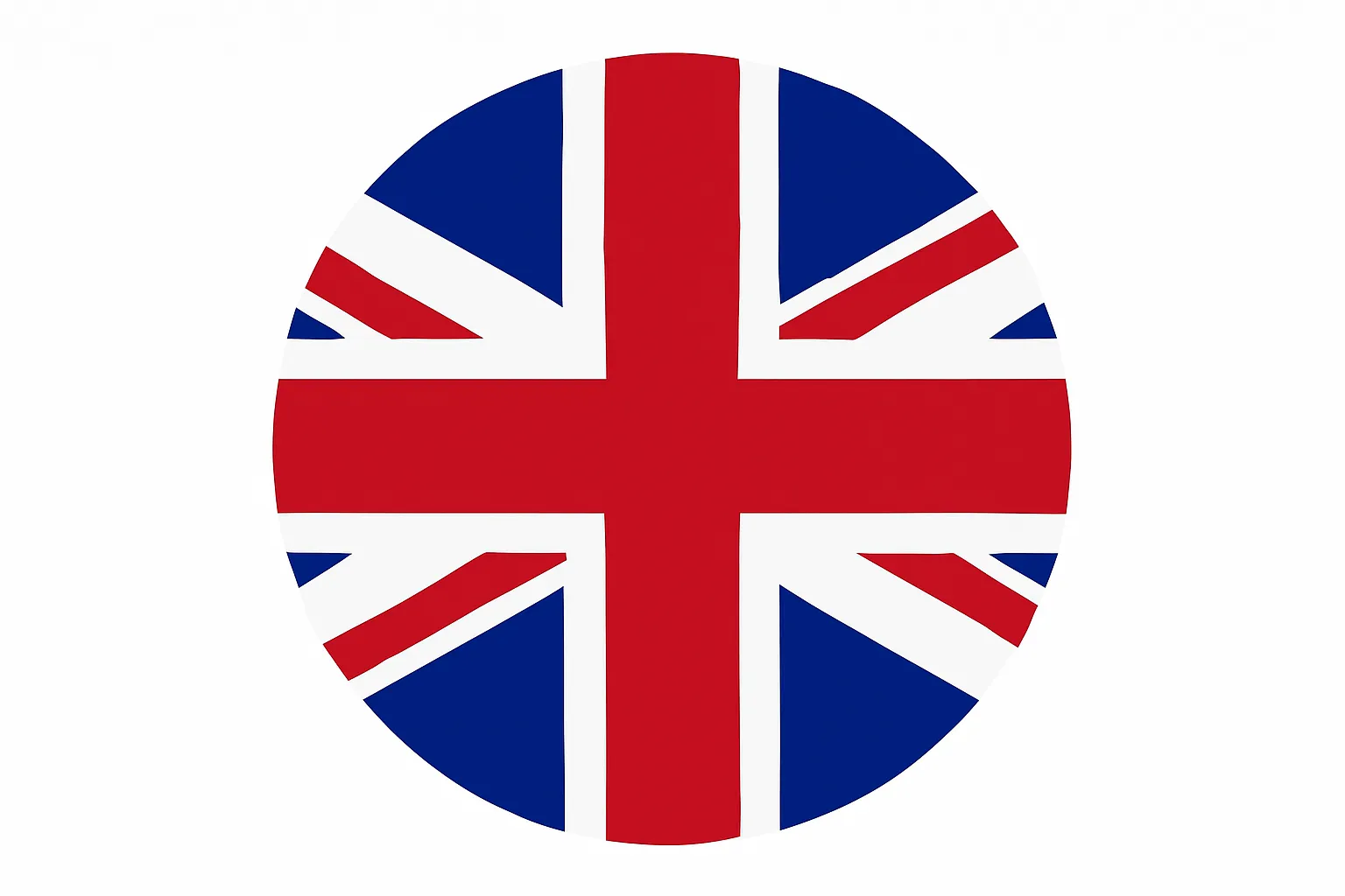 United Kingdom Flag in Circle